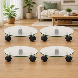 Friendly Plant Rollers for Easy Plant Movement - 4 Count