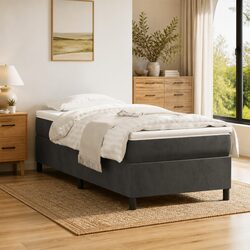 Effortless King Single Box Spring Bed—Compact Yet Cozy