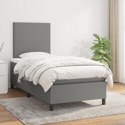 Compact King Single Box Spring Bed with Adjustable Features