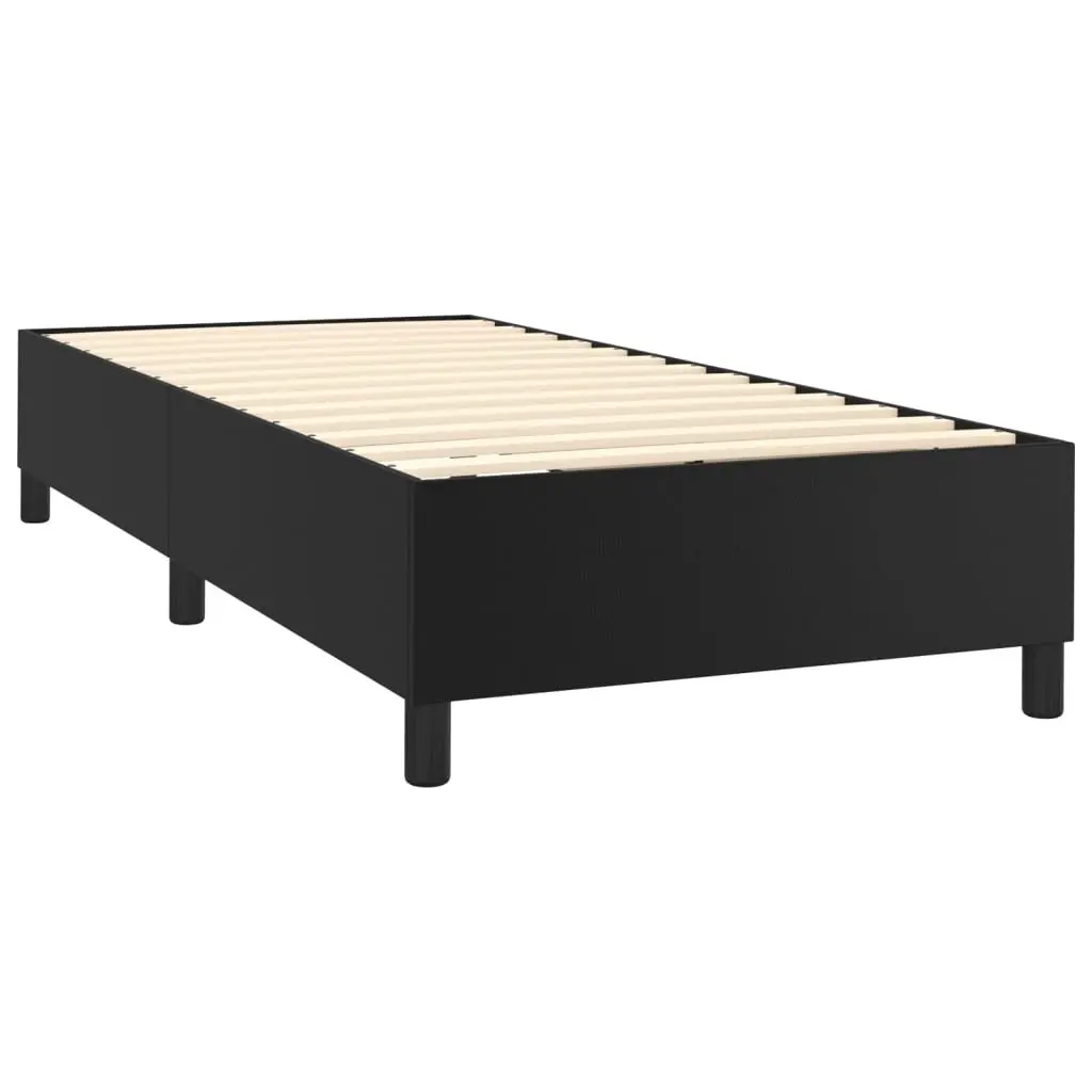 Box Spring Bed Black King Single Pocket Spring Mattress Adjustable Headboard