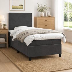 King Single Box Spring Bed with Pocket Spring Mattress