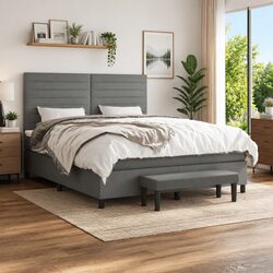 Queen Box Spring Bed with Exceptional Support