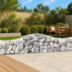 Compact and Stylish Arched Gabion Baskets for You