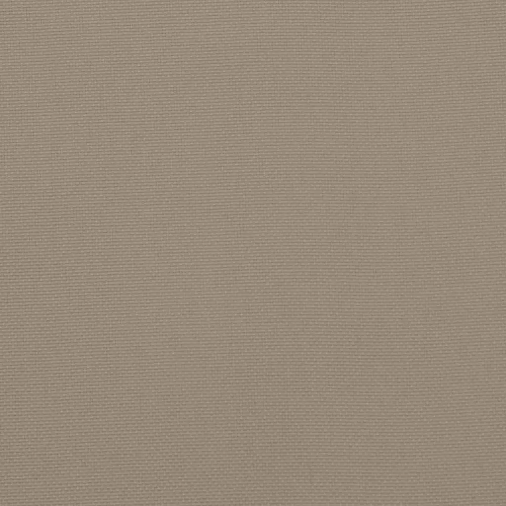 Highback Chair Cushions Taupe 120 x 50 x 3 cm Soft Foam Fill Water-Resistant 6 Piece