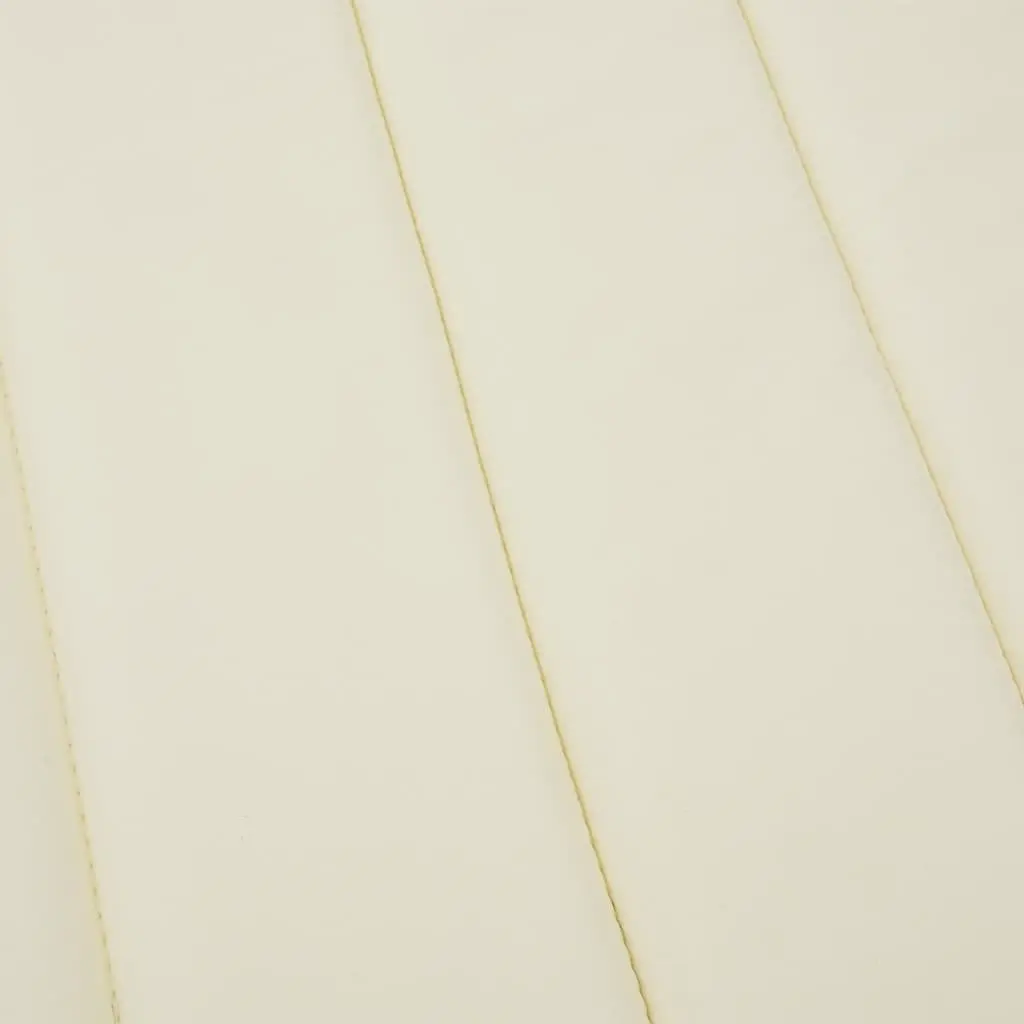 Sun Lounger Cushion Cream Outdoor Garden Patio Chair Pad 200x50x3cm Oxford
