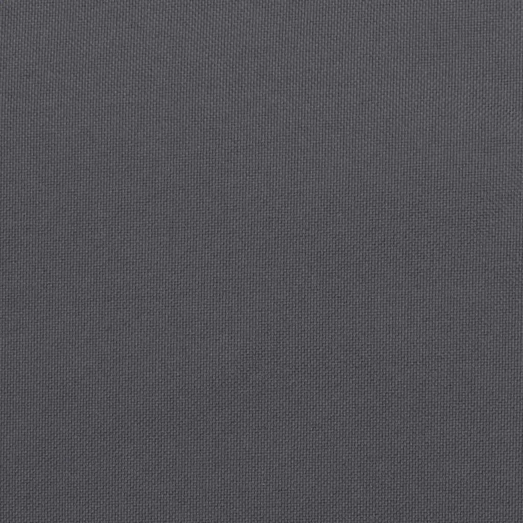 Sun Lounger Cushion Anthracite 200x70x3cm Oxford Fabric Outdoor Garden Pad