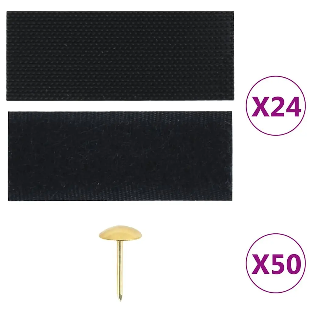 Insect Door Curtains with Magnet Blocks, Black