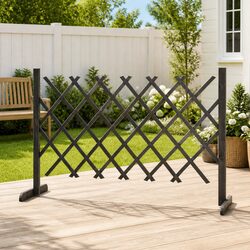 Wooden Trellis Fence Panel