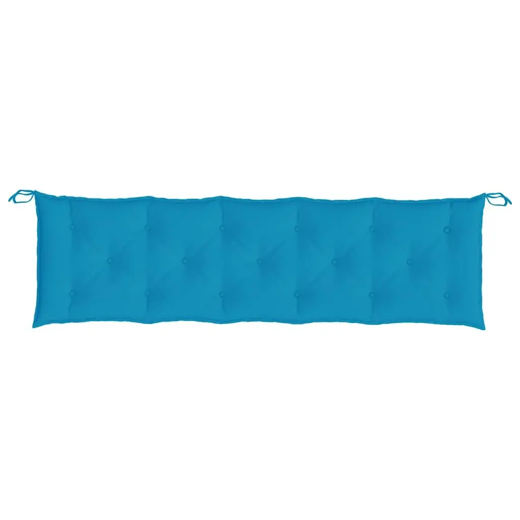 Garden Bench Cushion Blue 180x50x7 cm Outdoor Patio Seat Pad Oxford Fabric