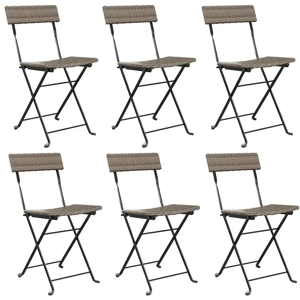 Grey Bistro Chairs Set of 6