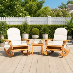 Adirondack Lounge Set: 3-Piece Set for Relaxation