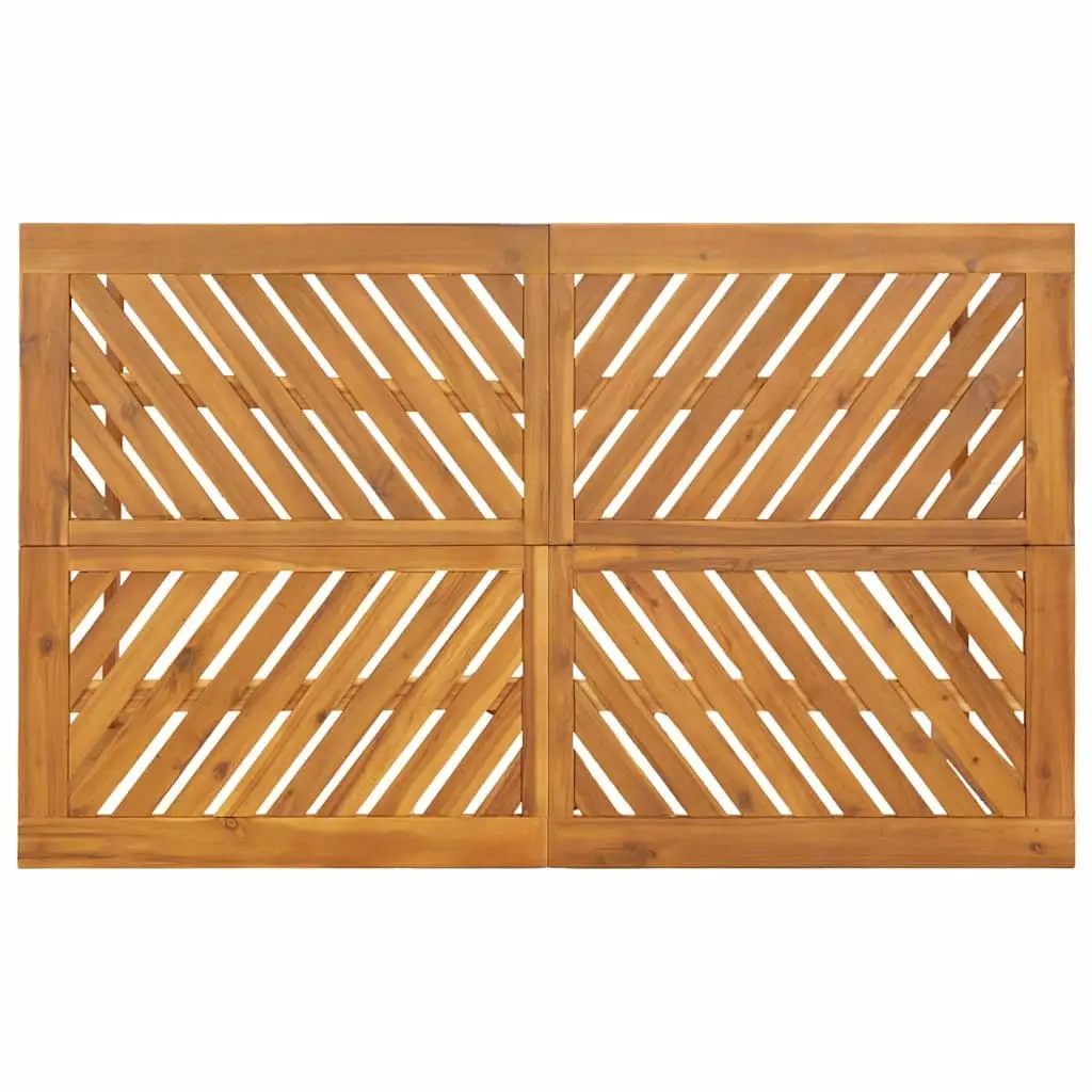 3-Piece Brown Dining Set for Outdoors