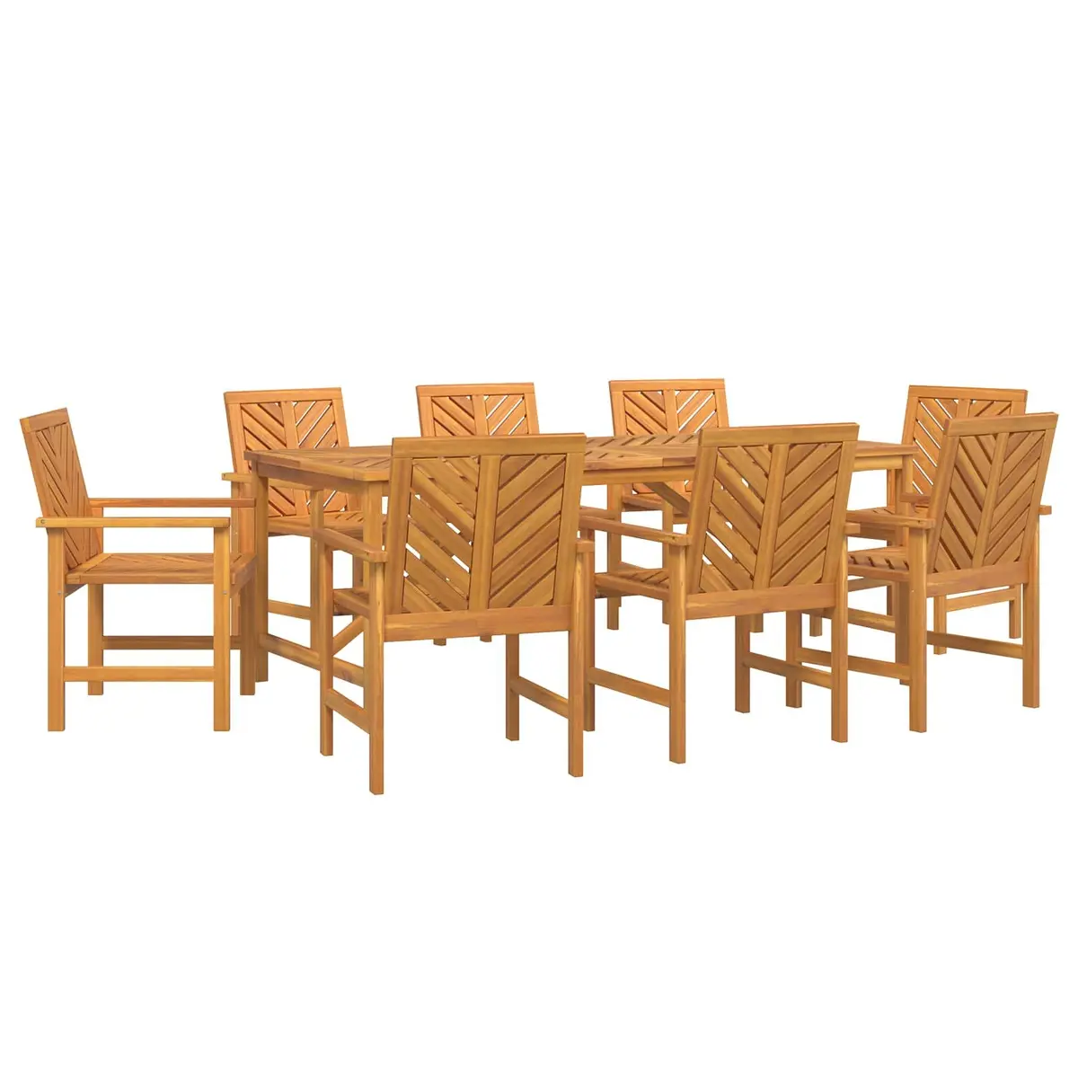9-Piece Outdoor Dining Set for Entertaining