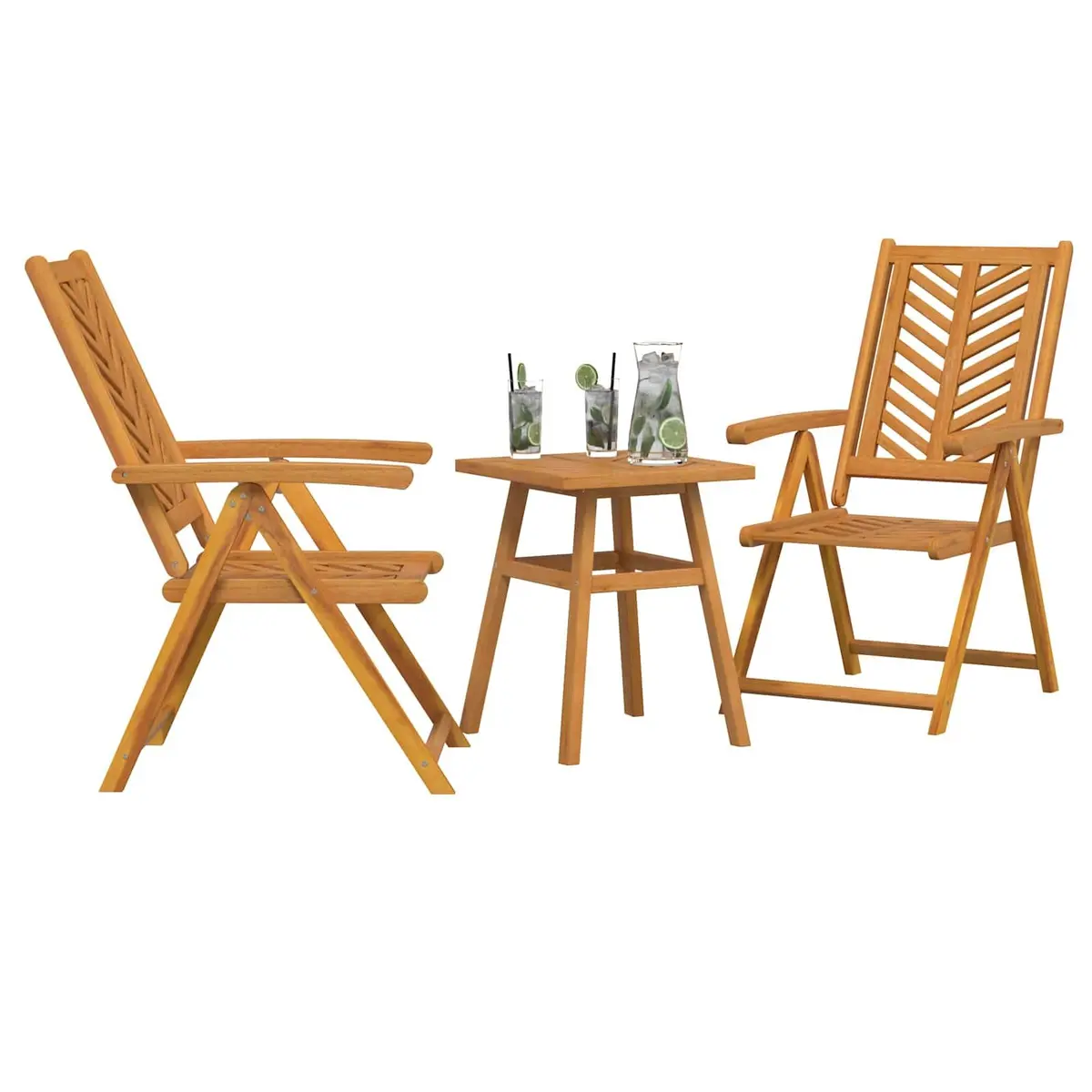 3-Piece Outdoor Dining Set for Patios