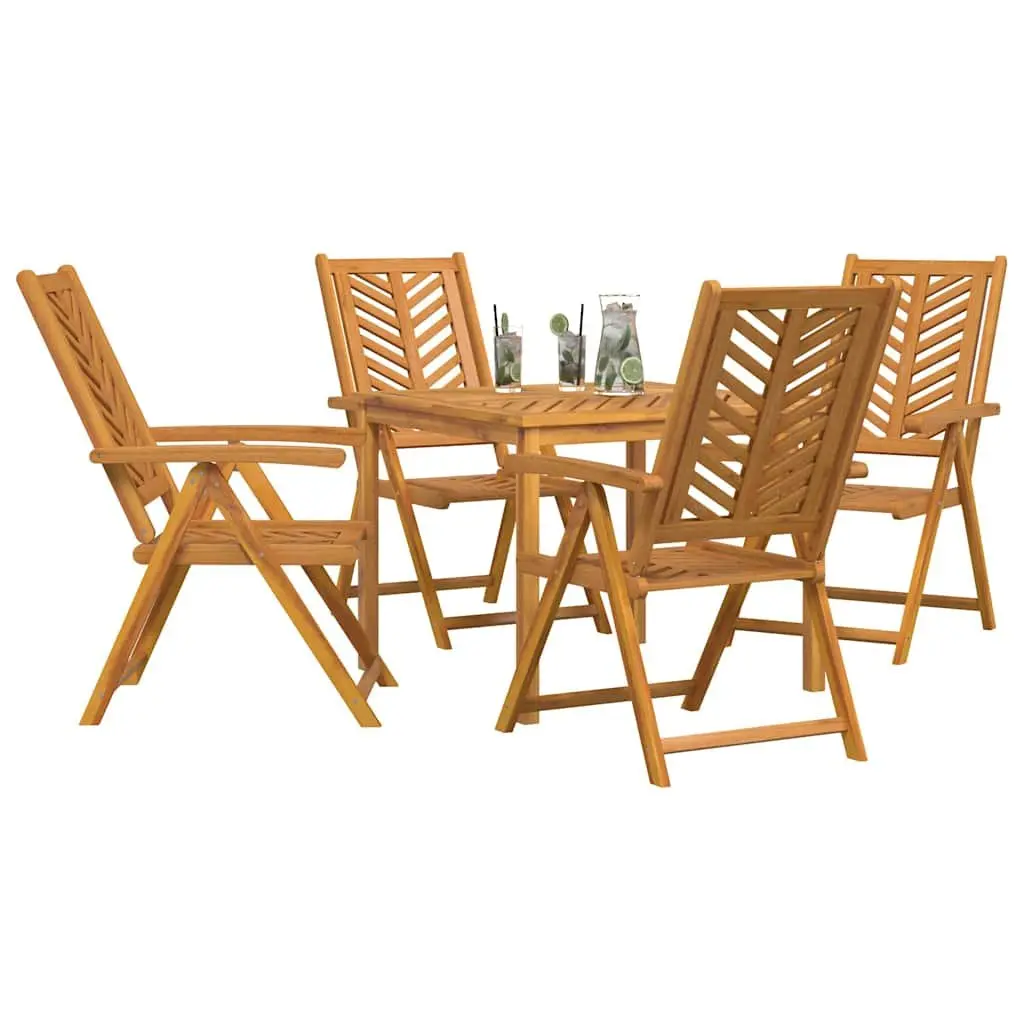 5-Piece Garden Dining Set for Al Fresco Dining