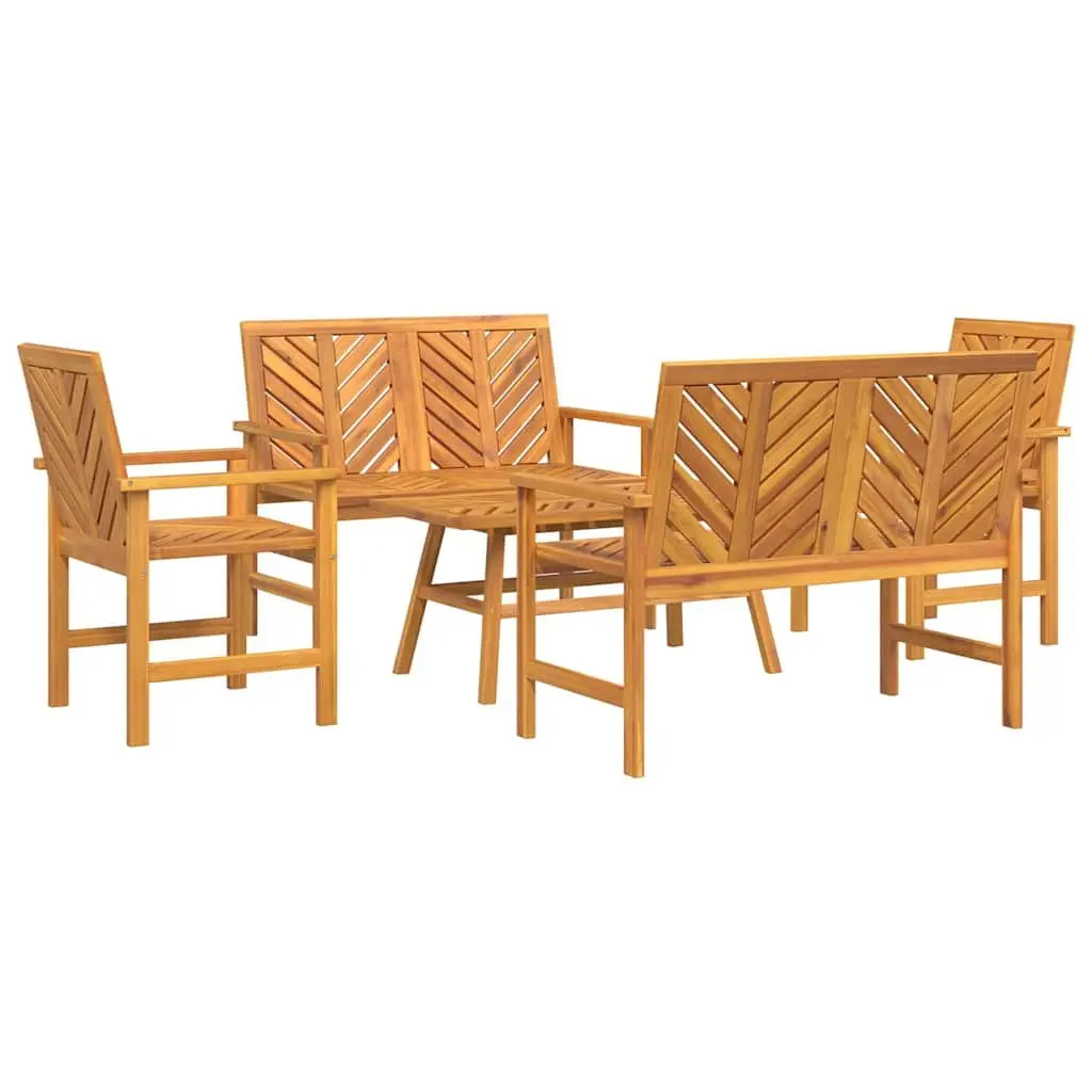5-Piece Garden Lounge Set for Outdoor Comfort