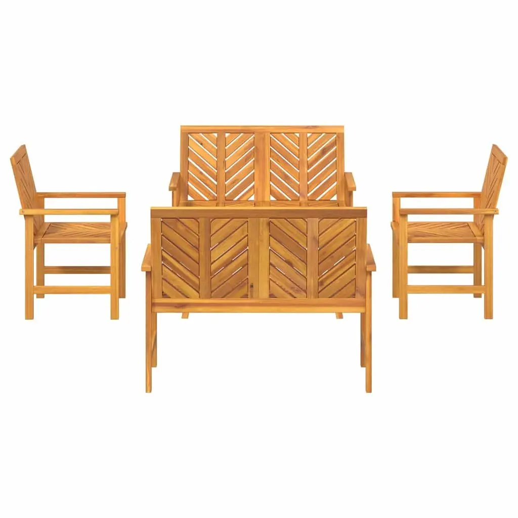 5-Piece Garden Lounge Set for Outdoor Comfort