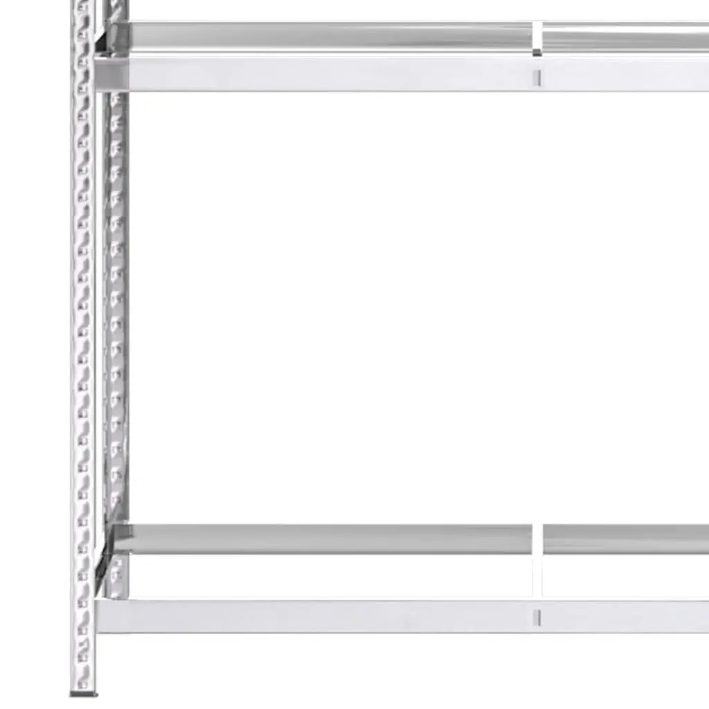 2-Layer Tire Rack Silver 110x40x180 cm Steel Adjustable Shelving for Garage Storage