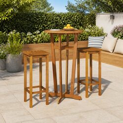 3-Piece Garden Bar Set: Strong and Stylish