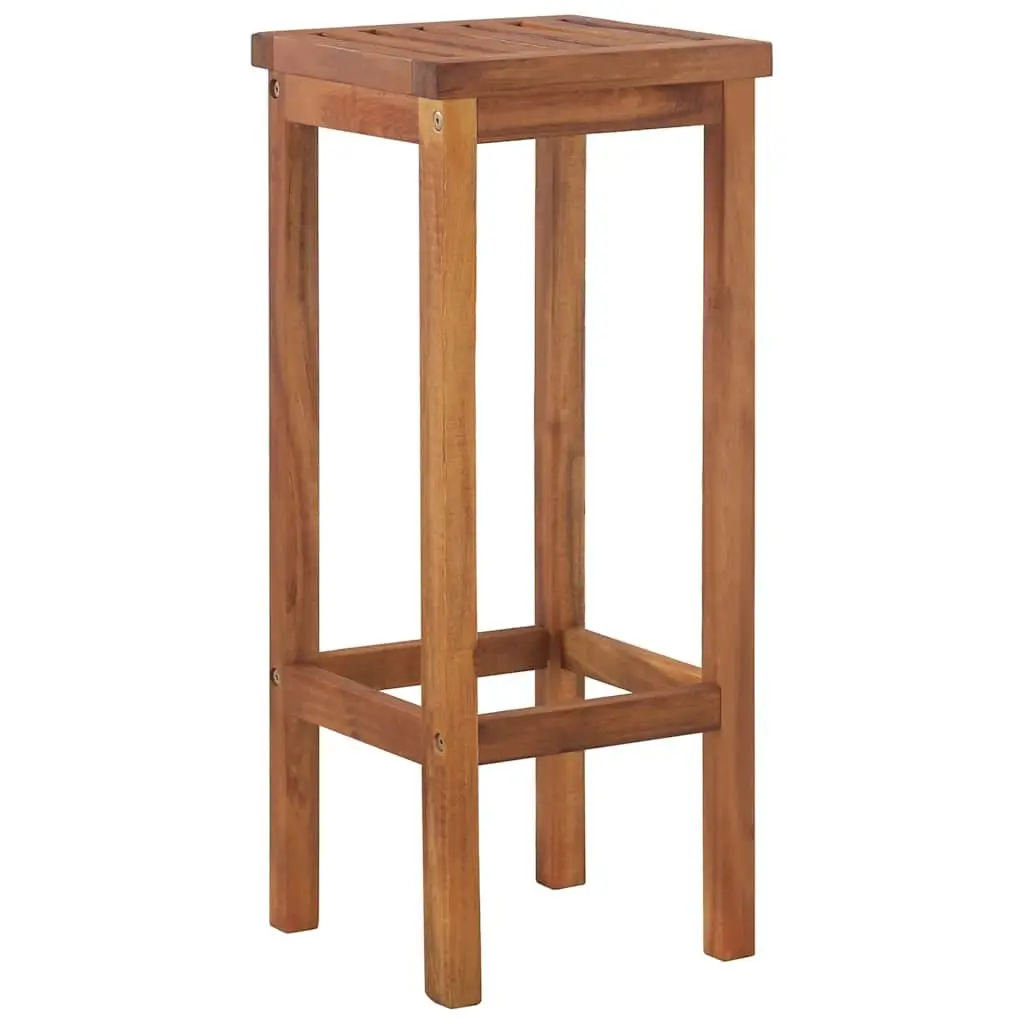 3 Piece Garden Bar Set in Solid Acacia Wood