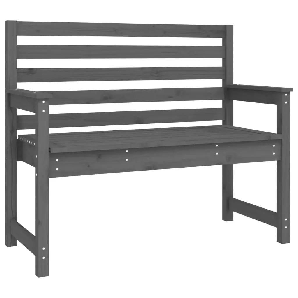 Grey Wooden Dining Set for Outdoor Use