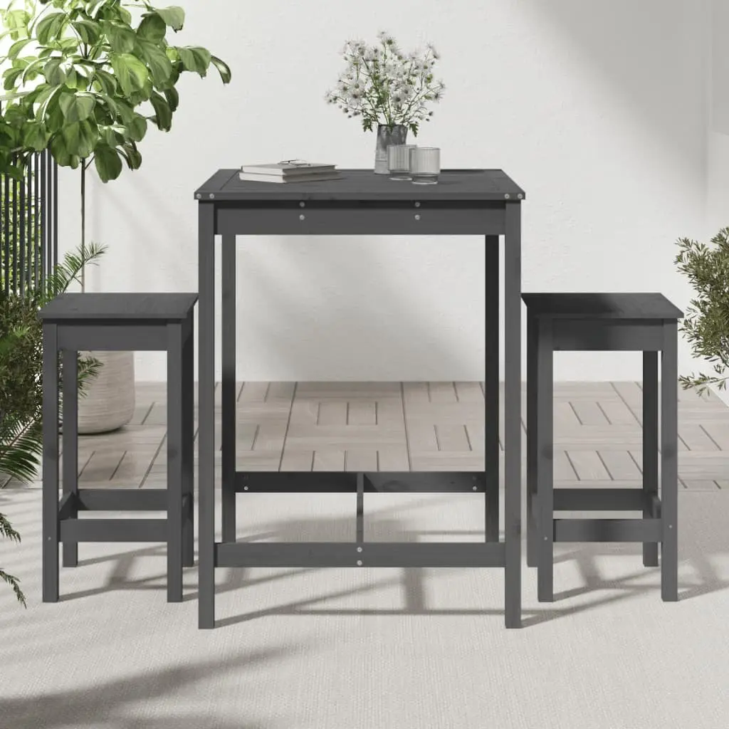 3 Piece Garden Bar Set