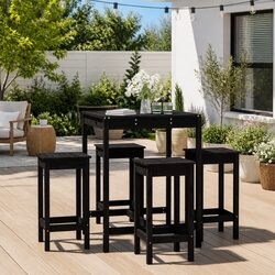 Outdoor Bar Set: 5 Pieces for Easy Entertaining