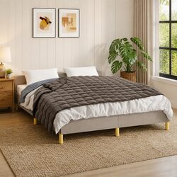 Concise Grey Weighted Blanket 152x203 cm 11 kg