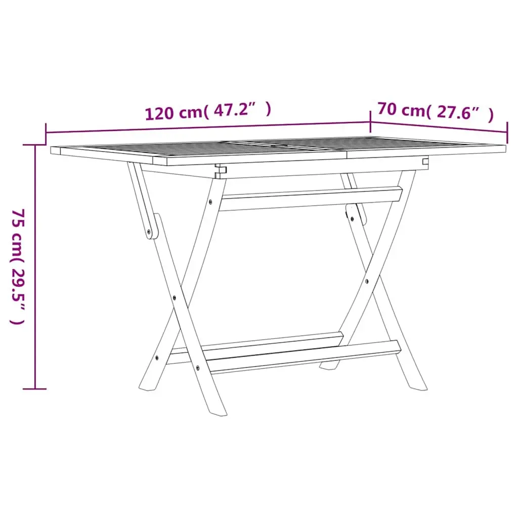 Garden Dining Set 5 Piece Outdoor Furniture Table Chairs Wood Patio Teak