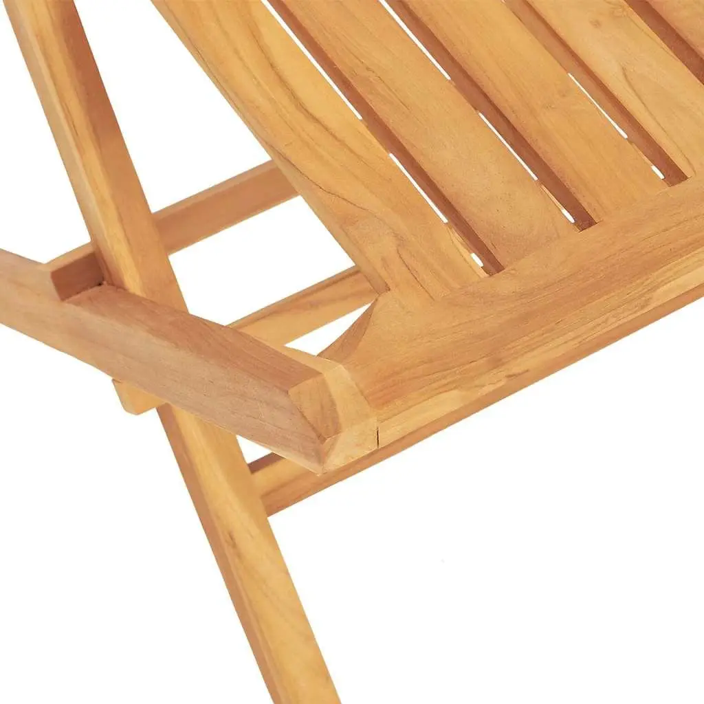 5 Piece Garden Dining Set Outdoor Table Chair Foldable Patio Furniture