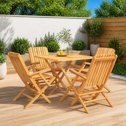 5 Piece Garden Dining Set: Built to Last