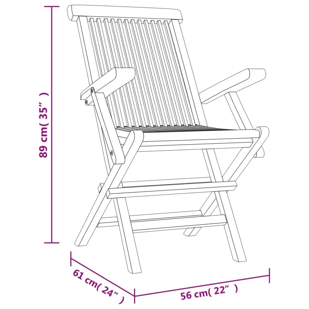 Garden Dining Set 5 Piece Outdoor Furniture Grey Wooden Table Chairs Foldable