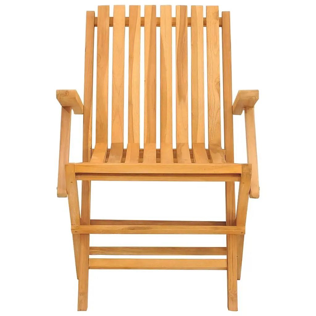 Wooden Folding Garden Chairs Set of 8