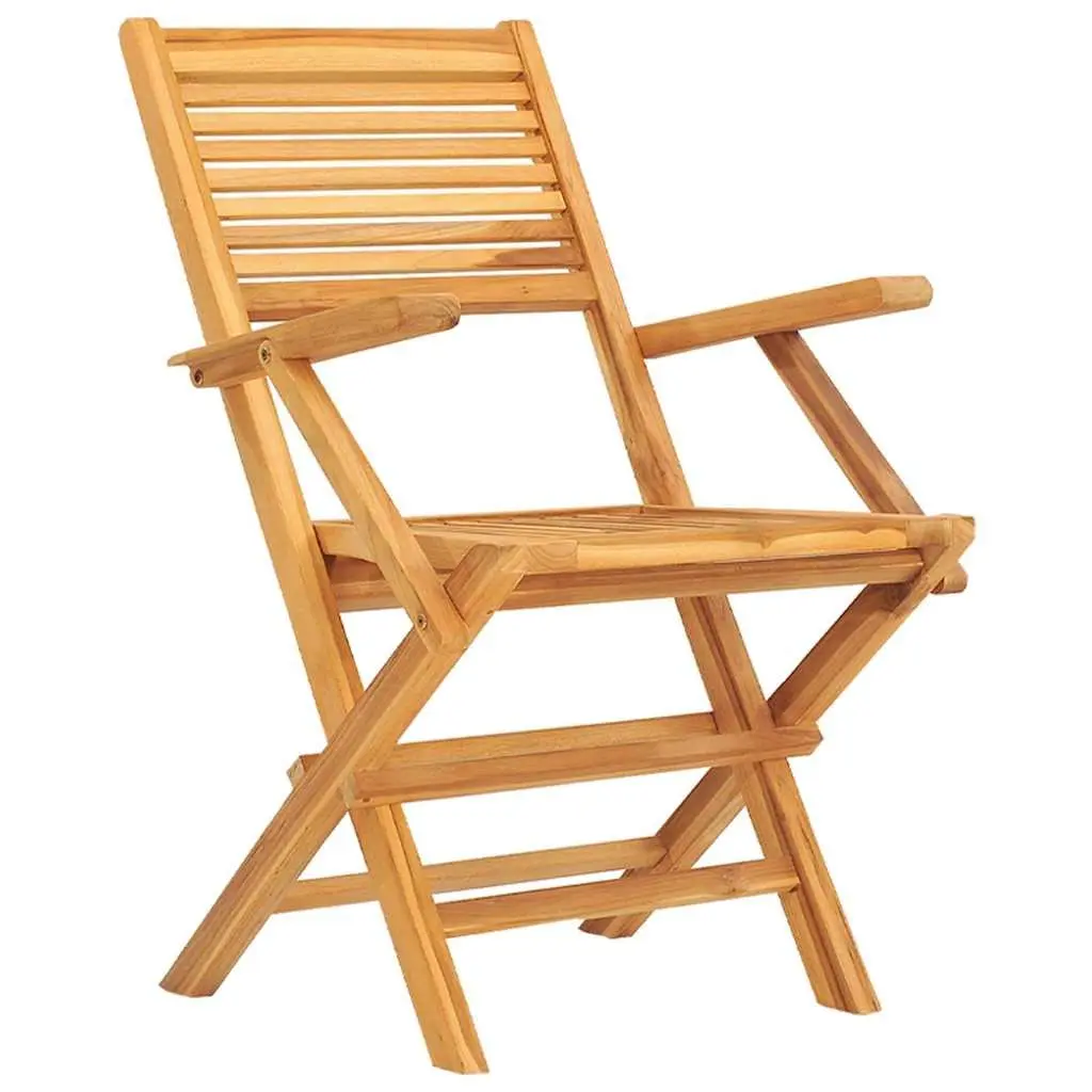 8 Folding Garden Chairs