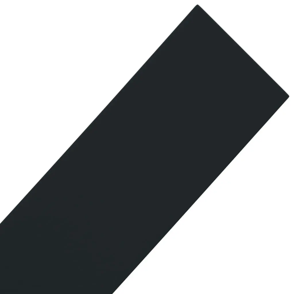 Garden Edging Borders 3 Pieces Black 10m Flexible Lawn Edge Strips Outdoor