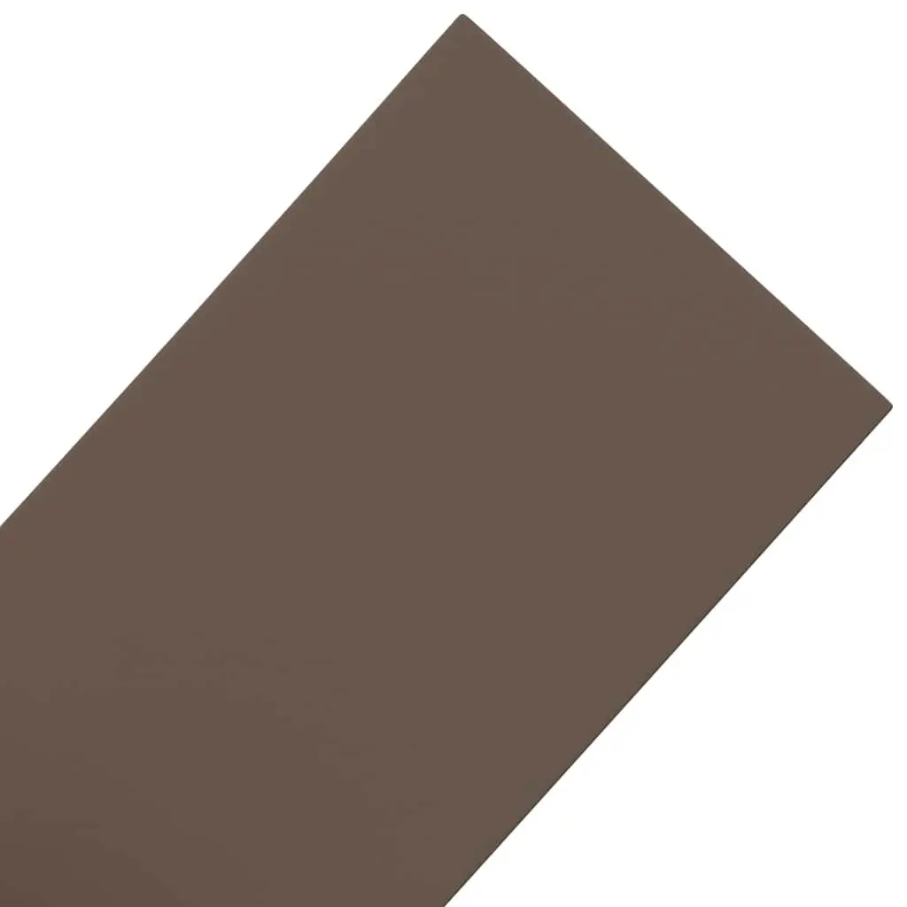 Garden Edging Brown 10 m 20 cm Flexible Lawn Border Flower Bed Edger