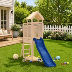 Wooden Climbing Frame with Sandbox: Built for Fun