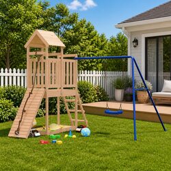 Wooden Playset for Kids: Fun and Durable Design