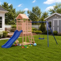 Compact and Durable Kids' Outdoor Playset