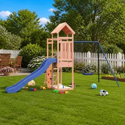 Your Kids Will Love This Outdoor Wooden Playset