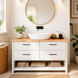 Bathroom Countertop 140x60 cm