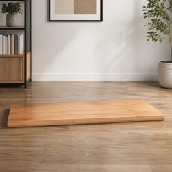Compact Solid Oak Wood Table Top - Ready to Use