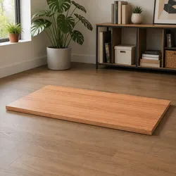 Concise Solid Oak Wooden Table Top 100x60x4 cm