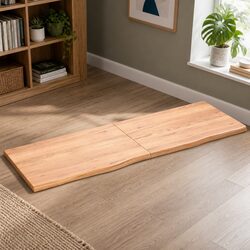Solid Oak Wood Table Top 180x60x4 cm - Concise Details