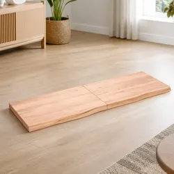 Solid Oak Wood Table Top 180x60 cm: A Quality Choice