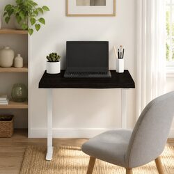 Your Dark Brown Solid Oak Table Top - 60x40 cm Ready to Use