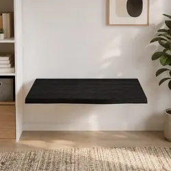 Solid Oak Table Top: Compact and Sturdy Design