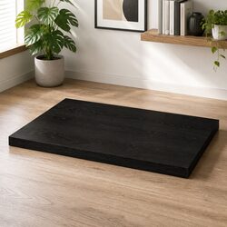 Your New Favorite Table Top: Dark Brown Oak 60x60x4 cm