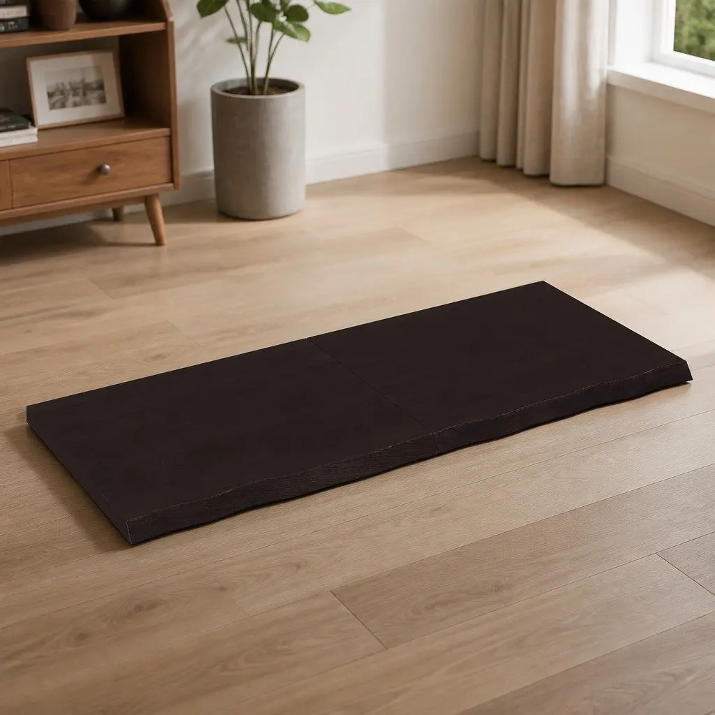 Solid Oak Wood Tabletop 120x50cm
