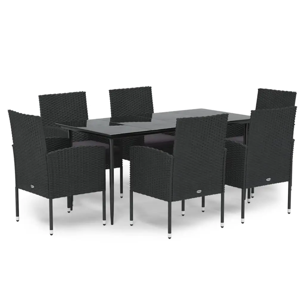 7 Piece Rattan Set